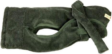 Actual product image Wolters Easy Clean Dog bathrobe Size S 50cm olive (S, Dog bathrobe)