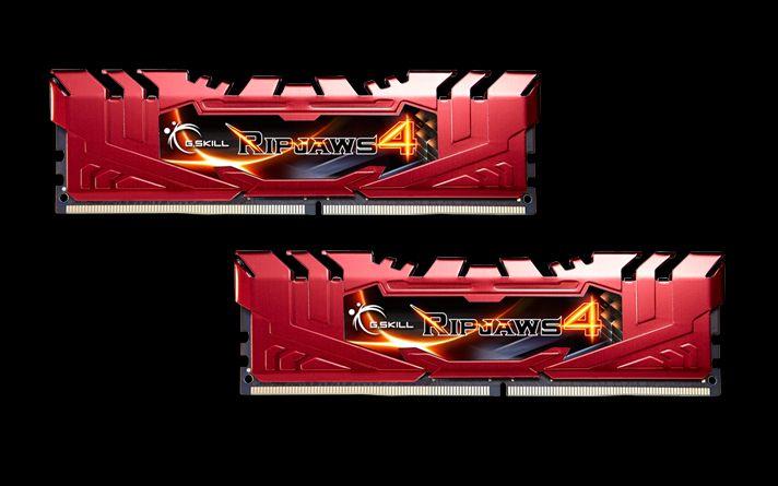 Produktbild G.Skill Ripjaws 4 (2 x 8GB, 2400 MHz, DDR4-RAM, DIMM)