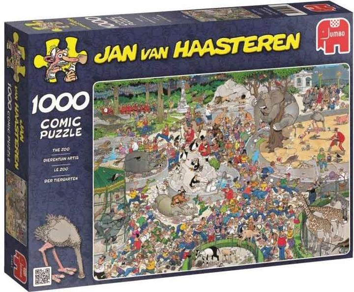 Produktbild Jumbo Jan van Haasteren Im Zoo (1000 Teile)