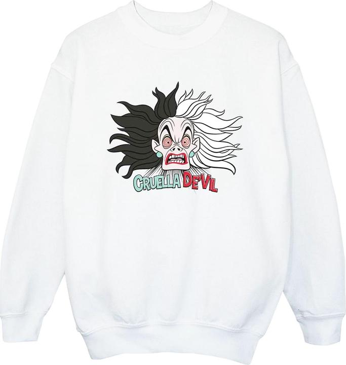 Image du produit Disney - Sweat DALMATIANS CRUELLA DE VIL CRAZY MUM - Fille (128)