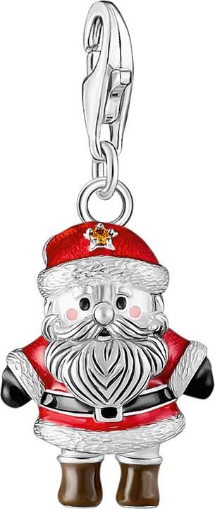 Thomas Sabo Santa Claus Charm (Emaille, 925er Silber)