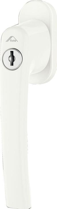 Actual product image Roto Window handle ROTOLINE - TiltFirst lockable, aluminium white (Door handle)
