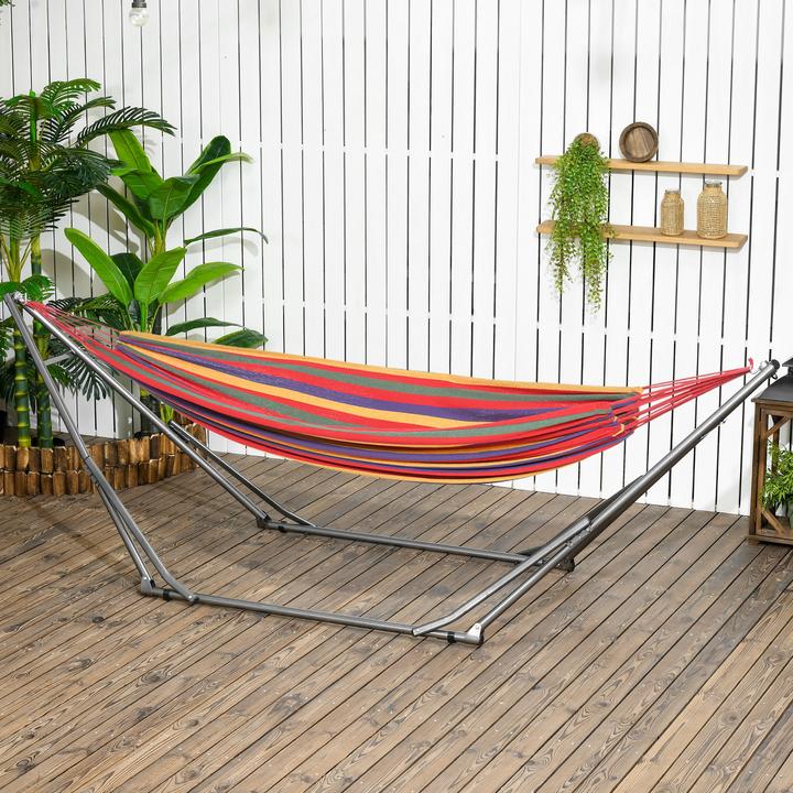 Produktbild Outsunny Hängemattengestell mit Stahlrahmen (120 kg)
