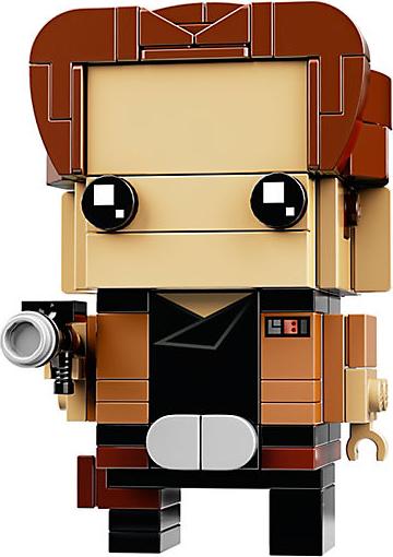 Actual product image LEGO Han Solo (41608, LEGO Brickheadz)