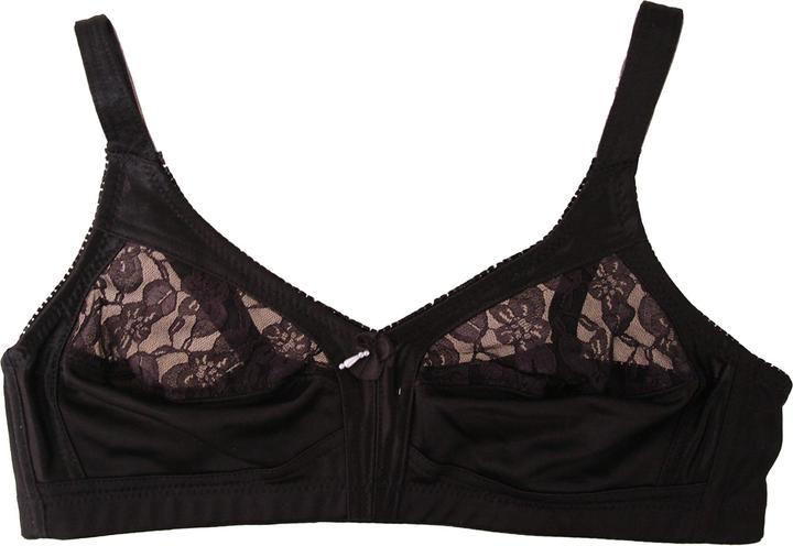 Actual product image Womens/Ladies Lace Firm Control Non Wired Bra (48 C)