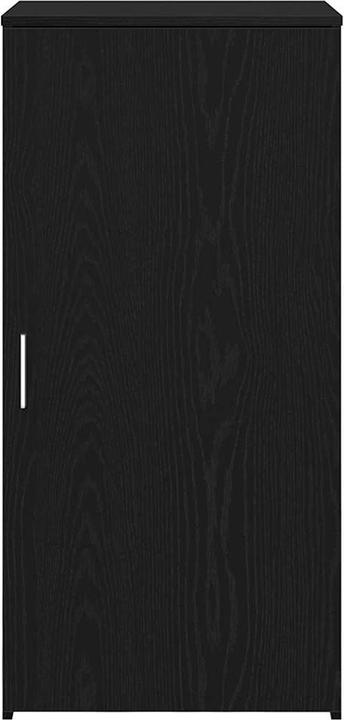 Actual product image VidaXL Storage cabinet Black 50x45x103.5 cm Wood-based cabinet Filing cabinet