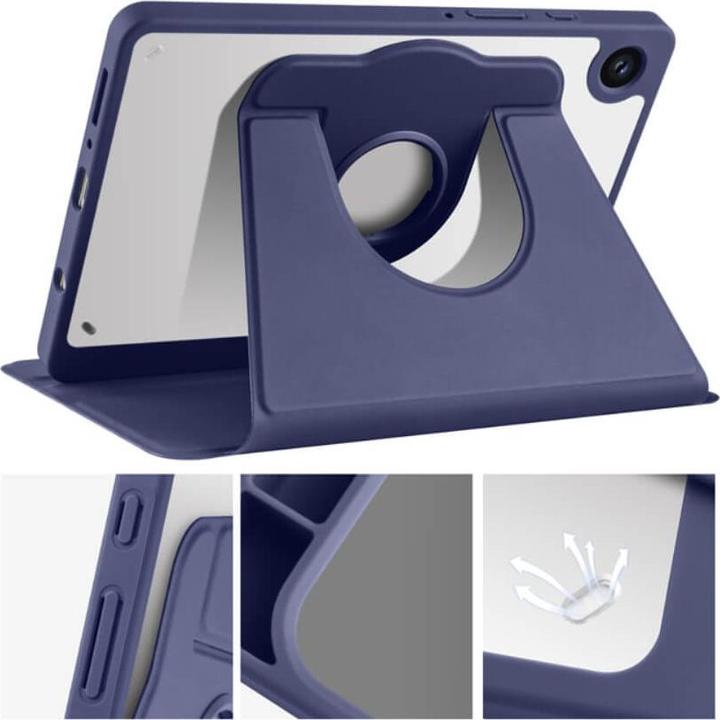 Image du produit Cover-Discount Galaxy Tab A9 - Housse 360 degrés bleu foncé (Galaxy Tab A9)