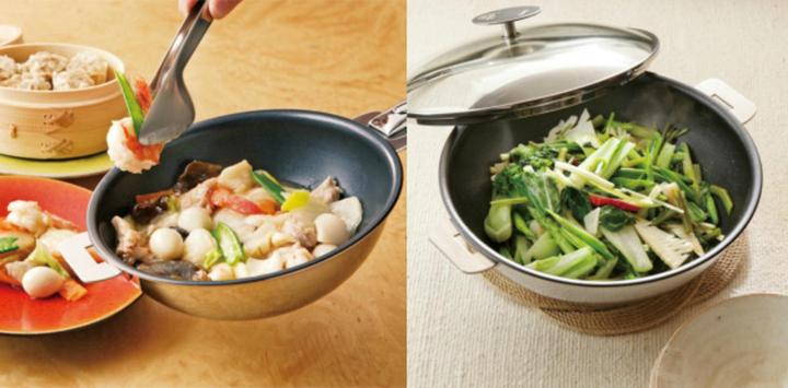 Immagine prodotto Cristel Wok Pan Strate, Ø 28cm, maniglie (28 cm, Wok, Acciaio inossidabile)
