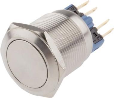 Rs Pro Switch Pushbutton Stainless Maintained
