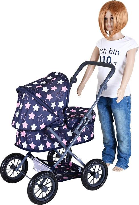 Image du produit Knorrtoys Puppenwagen First - "star blue pink"