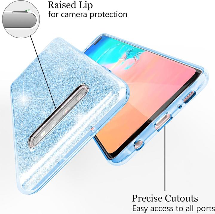 Immagine prodotto Nalia Copertina glitterata (Samsung Galaxy S10+)