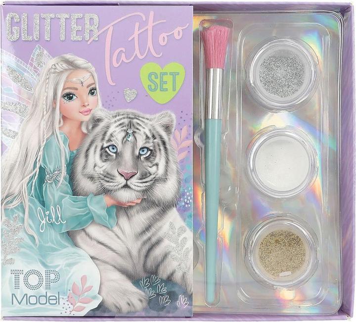 Produktbild Magni Glitzer Tattoo Set TOPModel FANTASY TIGER