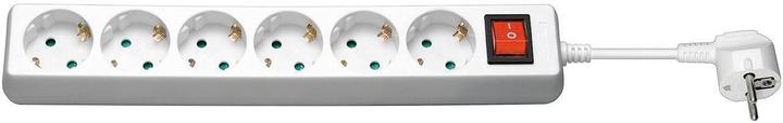 Produktbild MicroConnect Verlängerungsschnur (6 x, CEE 7/7, 1.80 m)