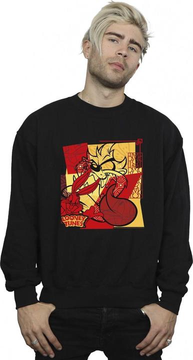 Produktbild Looney Tunes Taz Bugs Rabbit New Year Sweatshirt (XXL)