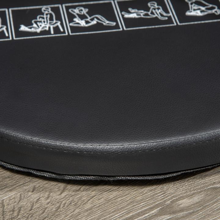 Actual product image Homcom Abdominal muscle trainer with seat cushions