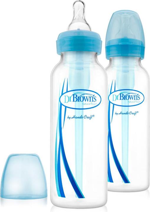 Dr Browns SB82405 STAND. 250ML OPTIES+ 2-PACK BLAUW (250 ml)