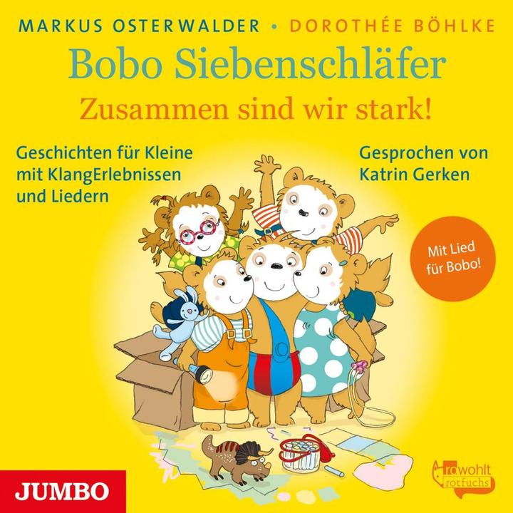Produktbild Jumbo Bobo Siebenschläfer.Zusammen sind.CD