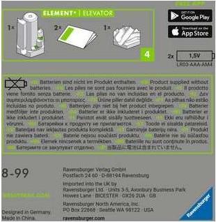 Actual product image Ravensburger GraviTrax GraviTrax C Elevator