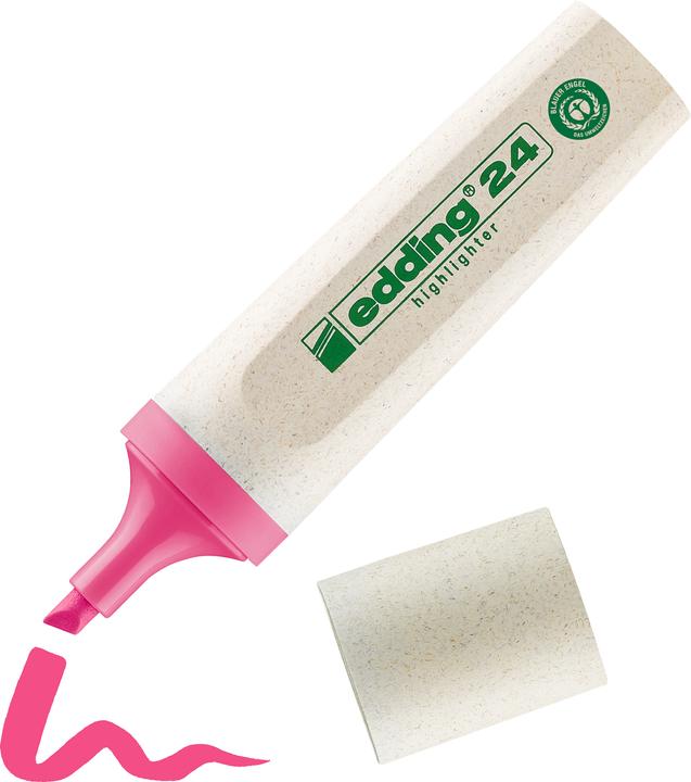 Actual product image Edding Highlighter EcoLine 24 (Rose, 5 mm, 1 x)