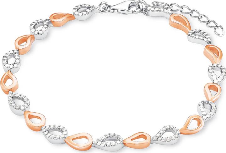 Produktbild Amor Armkette (21 cm, Silber, Zirkonia)