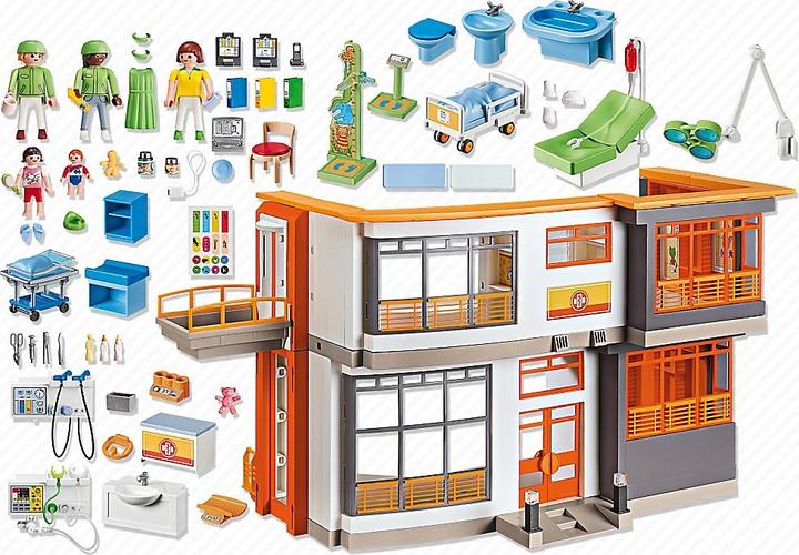 Actual product image Playmobil Paediatric clinic with facility (6657, Playmobil City Life)