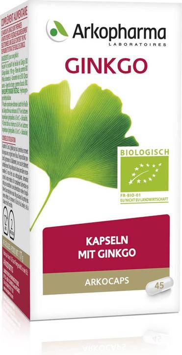 Produktbild Arkopharma Arkocaps Ginkgo Kapseln (45 Stück, Kapseln, 40 g)