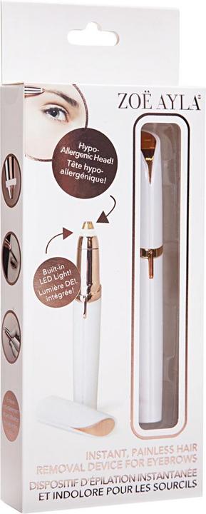 Actual product image Zoë Ayla Instant, Painless Hair Removing Device for Eyebrows
