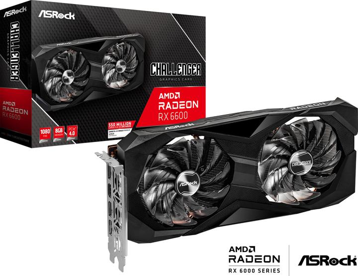AsRock RX6600 Challenger D (8.19 GB)