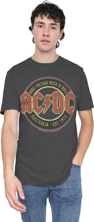 Actual product image AC/DC Unisex Adult Est. '73 T-Shirt (S)
