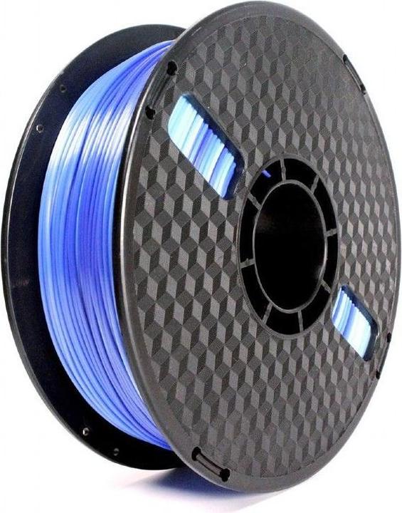 Actual product image Gembird Filament, PLA Silk Ice, 1.75 mm, 1 kg (PLA, 1.75 mm, 1320 g, Blue)