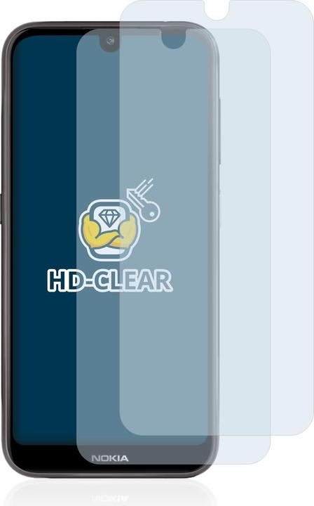 Productafbeelding BROTECT Schermbeschermer Clear (2 Stuk, Nokia 4.2)
