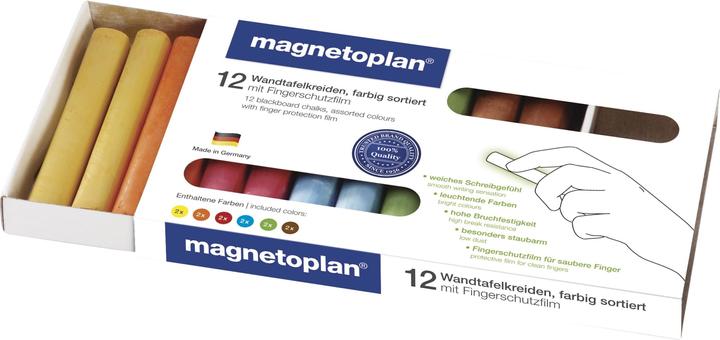 Magnetoplan Kreide (Multicolor, 12 x)