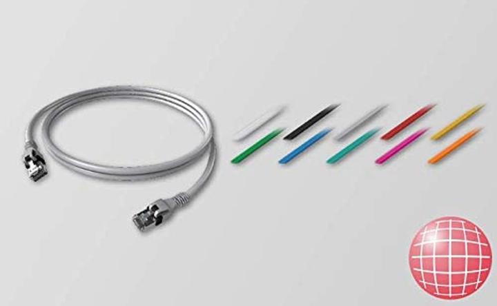 Easylan PushPull patch cable Cat. DualBoot 1:1 (CAT6a, 5 m)