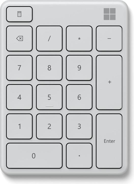 Produktbild Microsoft Number Pad (Nummernblock, Kabellos)