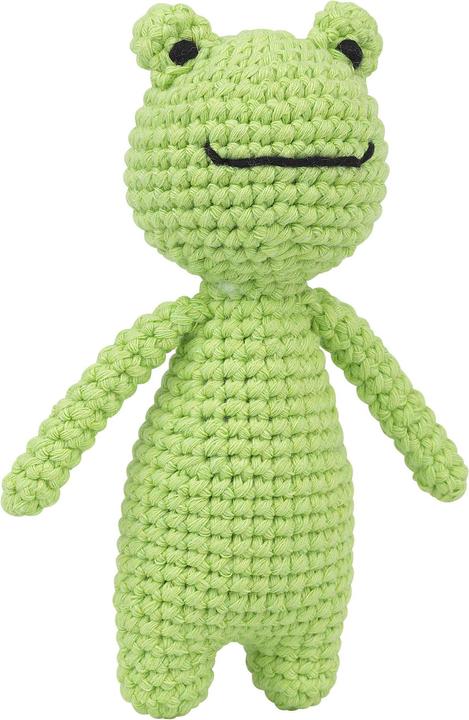 Immagine prodotto Creative crafting world Set all'uncinetto "Trevor la rana