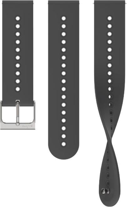 Suunto 22 Urb4 Silicone Strap Slate Gray S+M (22 mm, Silikon, Suunto 9 Peak Pro, Suunto 9 Peak, Suunto 5 PEAK)