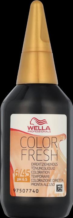 Actual product image Wella Color Fresh Acid (6/45 dark blond red-mahogany)