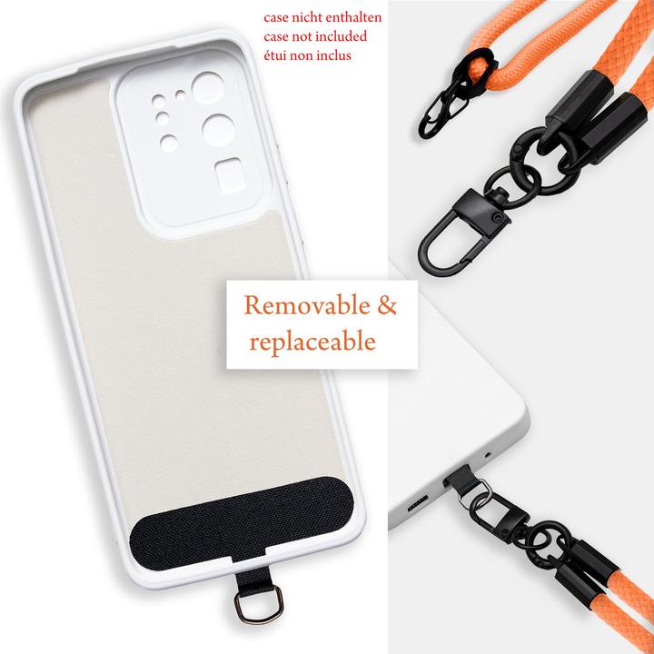 Produktbild Cadorabo Handykette für WIKO LENNY 4 PLUS Necklace Hülle mit verstellbarem Kordelband
