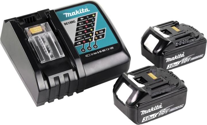 Produktbild Makita DJR 183 RFJ Reciprosäge 18V + 2x Akku 3,0Ah + Ladegerät + Makpac