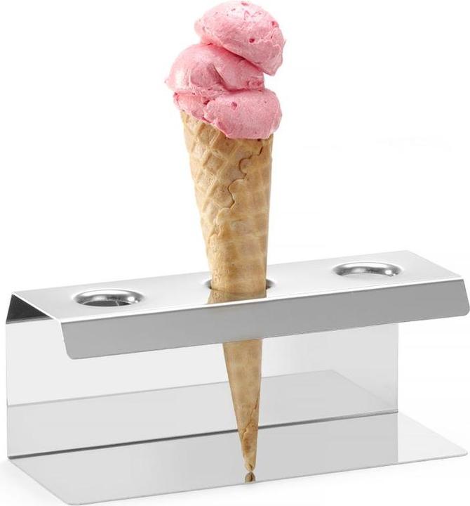 Produktbild Hendi Eiswaffelständer Edelstahl öcher