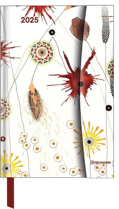 Actual product image Neumann N NEUMANNVERLAGE - Dan Bennett 2025 Diary, 10x15cm, pocket calendar with magnetic closure and (10 x 15 cm, German)