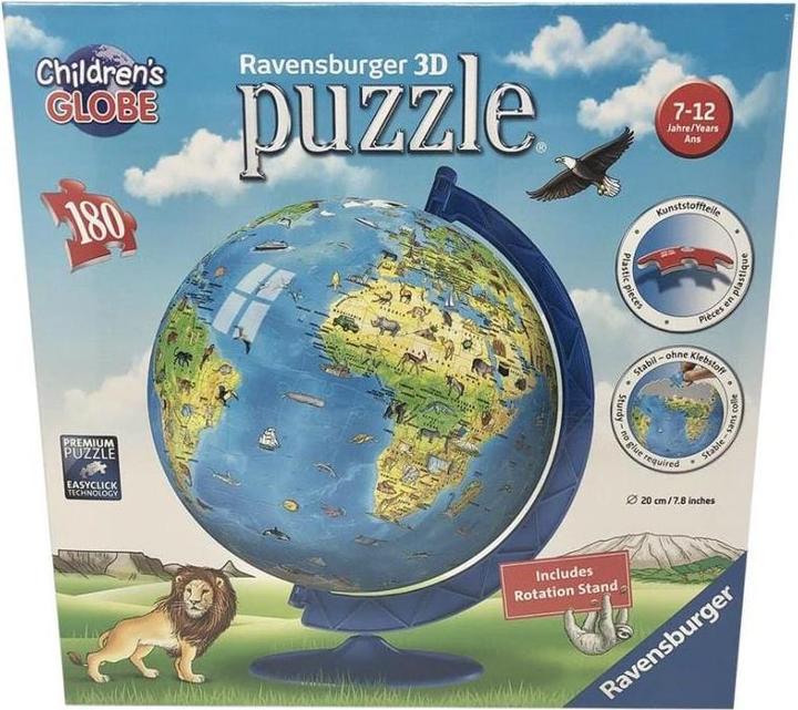 Immagine prodotto Ravensburger Globo 3D XXL per bambini (180 pezzi)