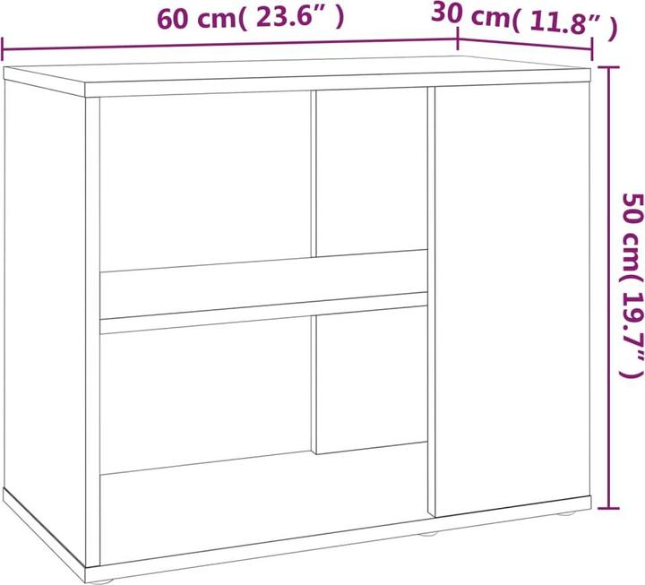Image du produit VidaXL Atreus (60 x 30 x 50 cm)