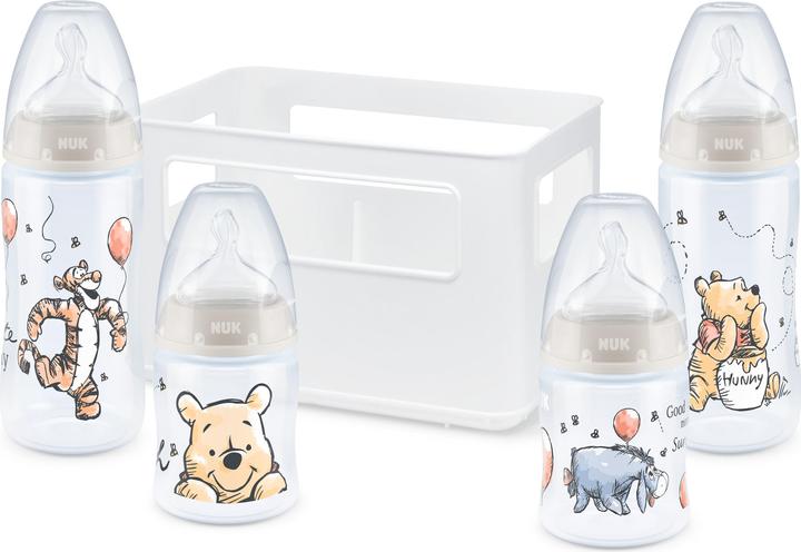 Produktbild NUK Disney Winnie Puuh First Choice+ Starter Set mit Temperature Control (300 ml)