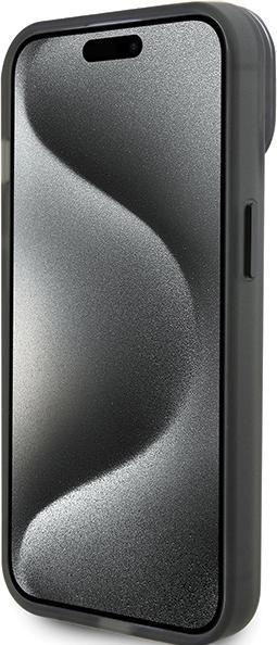Immagine prodotto Ferrari FEHMP15MUSCAK Custodia rigida per iPhone 15 Plus / 14 Plus 6,7" in pelle nera con supporto ad (Apple iPhone 15 Plus, Apple iPhone 14 Plus)