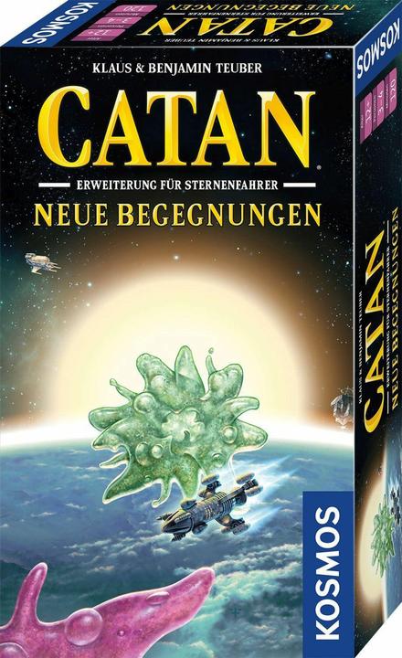 Actual product image Kosmos CATAN - Starfarers Expansion - New Encounters (German)