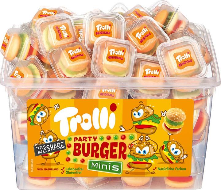 Immagine prodotto Trolli mini hamburger (60 pz., 600 g)