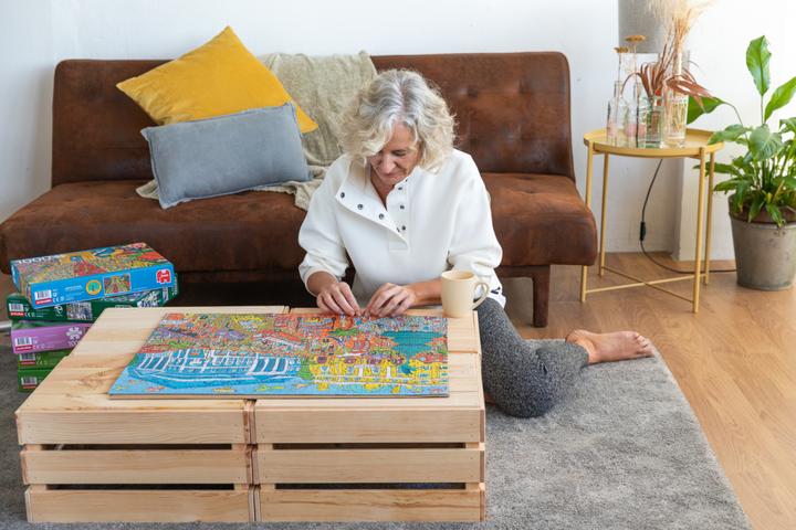 Immagine prodotto Jumbo Collezione Premium Saluti da Roma - 1000 pezzi (1000 pezzi)