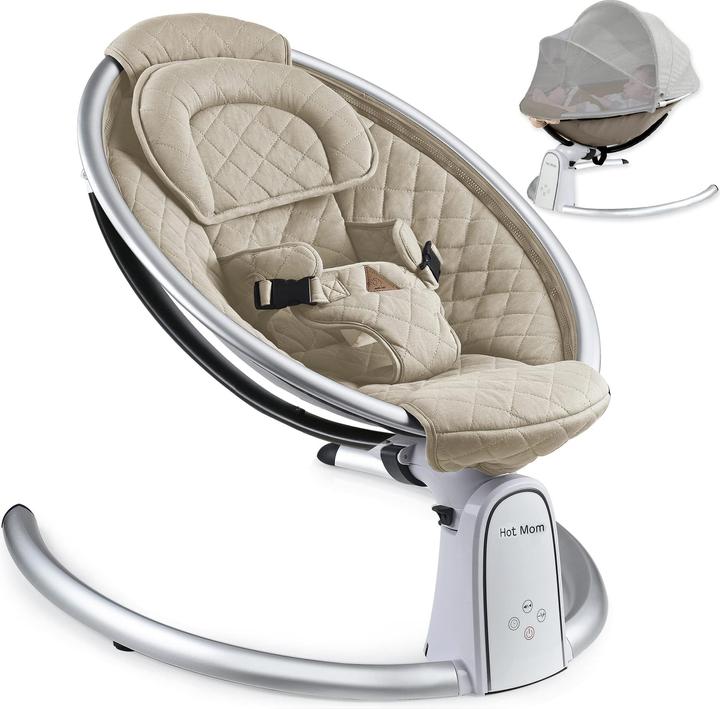 Produktbild Hot Mom Baumwolle Babywippe (Beige)
