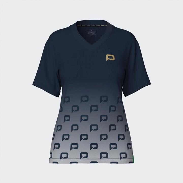 Pallap Women's Competition pro Shirt classic navy/mat gold